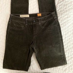 Pilcro and the Letterpress -  'Serif' Cordoroy jeggings - size 26